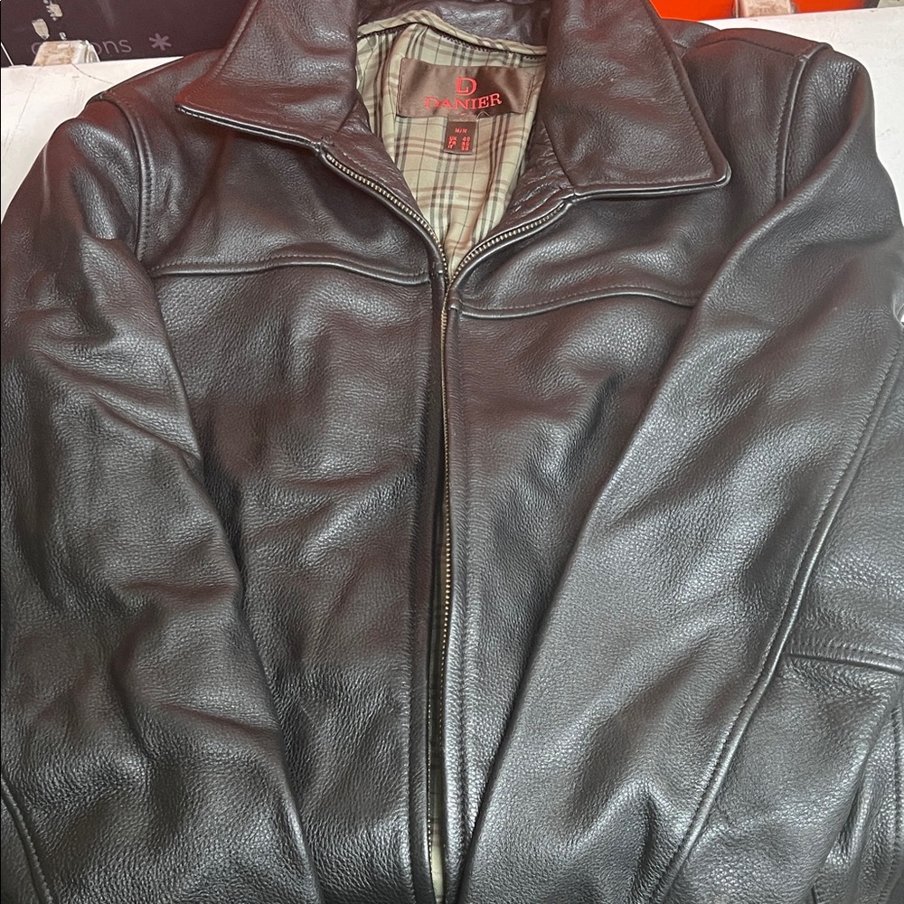 Danier BLACK Leather Jacket